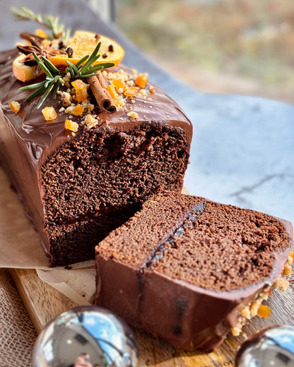 Piernik z powidłem śliwkowym